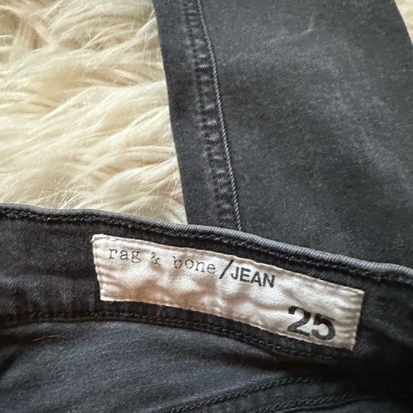 RAG & BONE High Rise Skinny Distressed Jeans - Picture 4 of 7